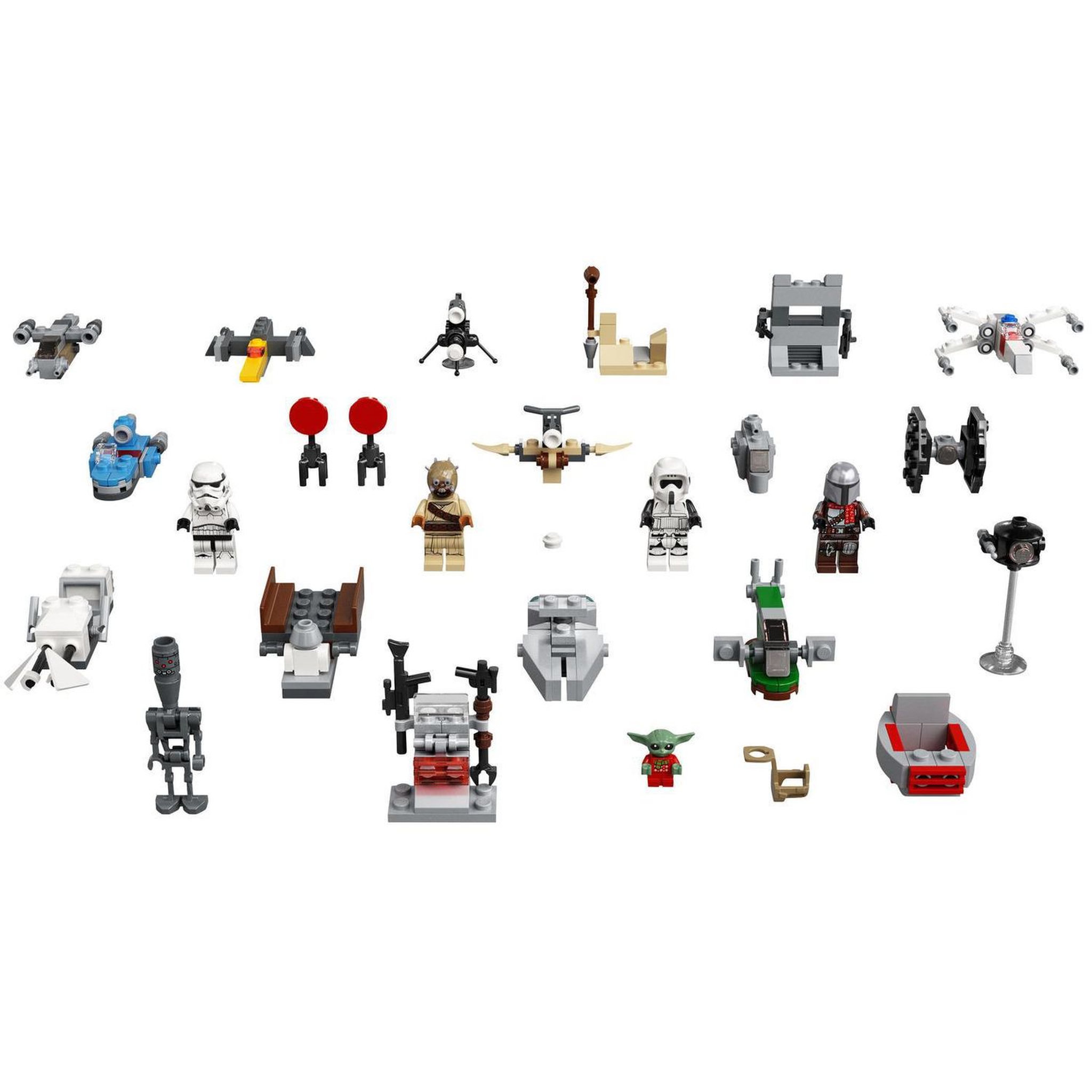 Voir la diapositive 2 : LEGO Star Wars 75307 Calendrier de l'Avent