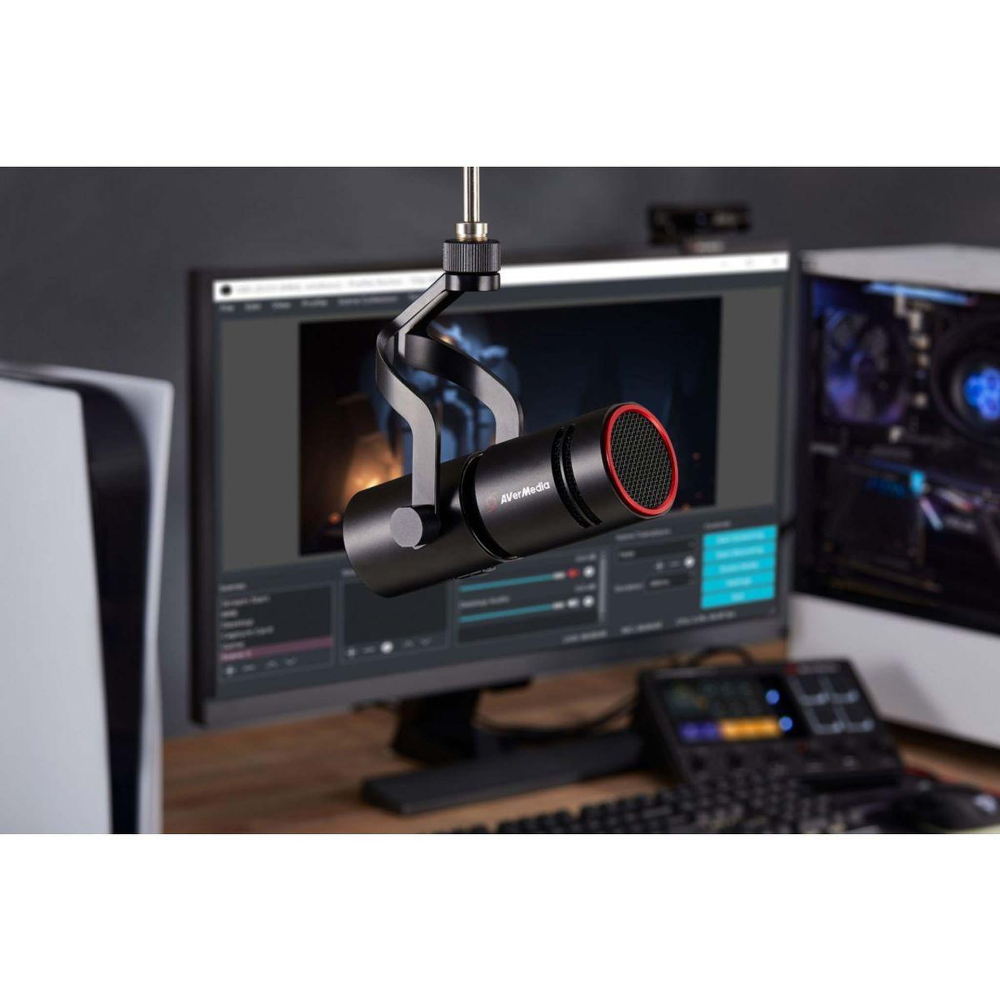 Voir la diapositive 3 : Avermedia Micro Live Streamer MIC 330 AM330