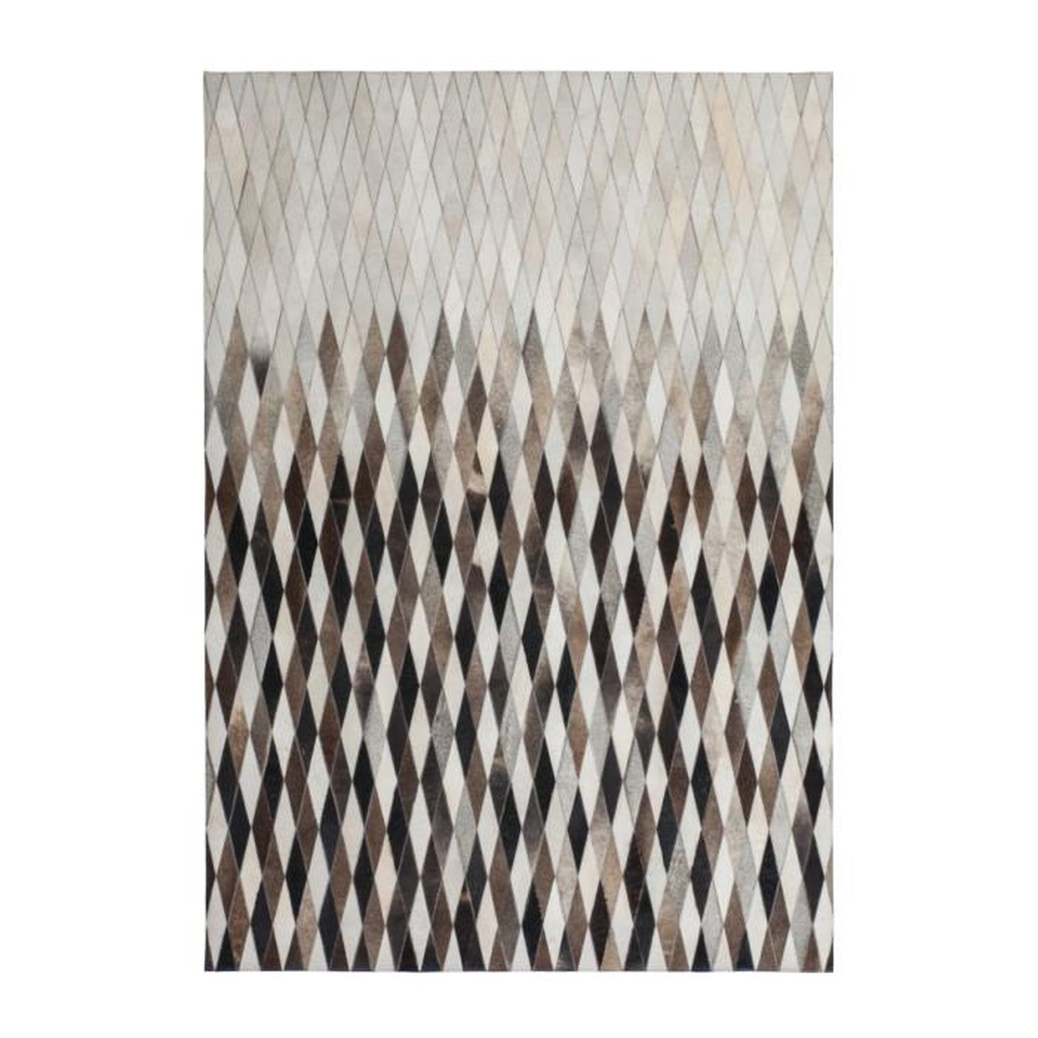 Paris Prix Tapis en Cuir Fait Main  Lavish  Gris. Coloris disponibles : Gris