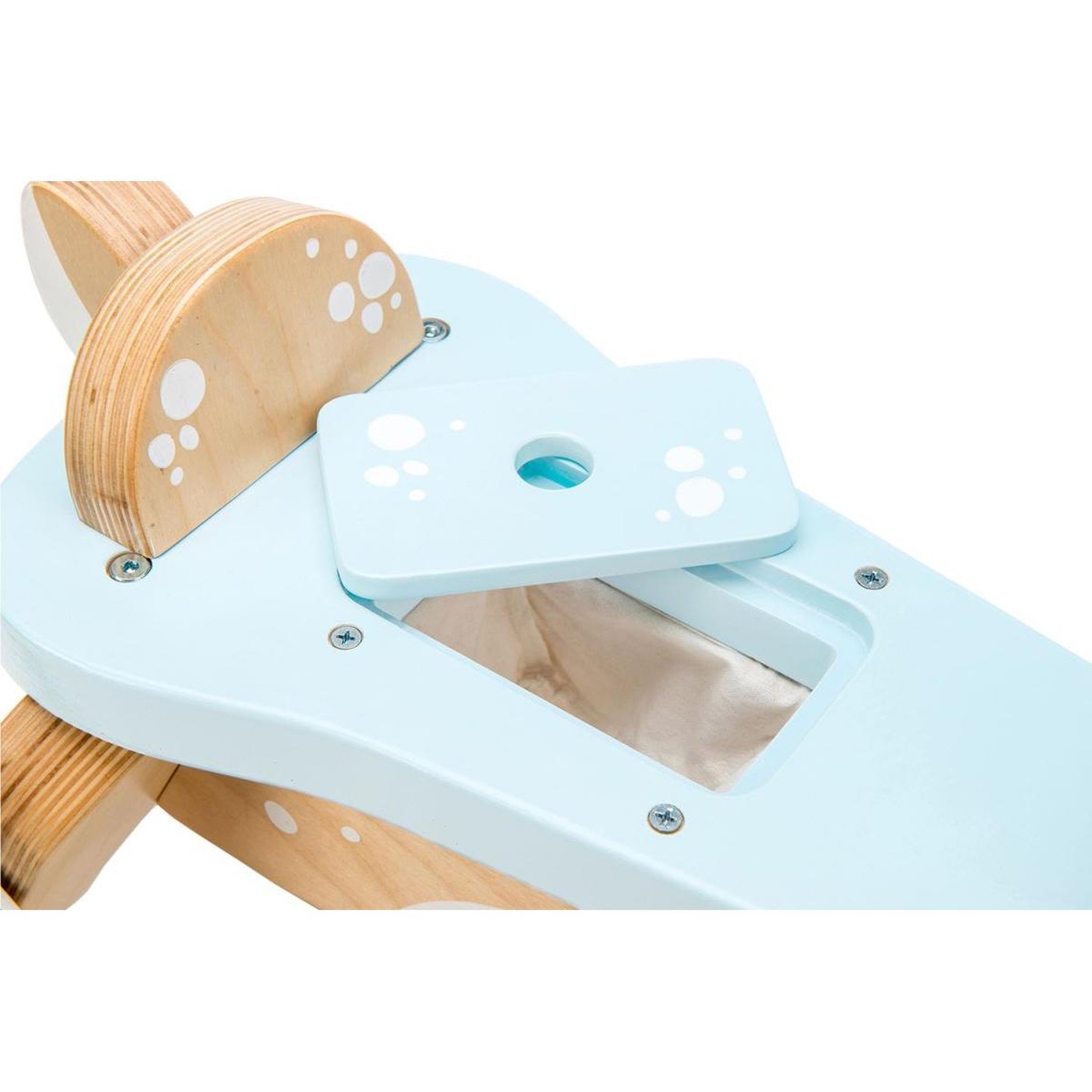 Voir la diapositive 4 : Le Toy Van Porteur en bois - cerf nature/bleu