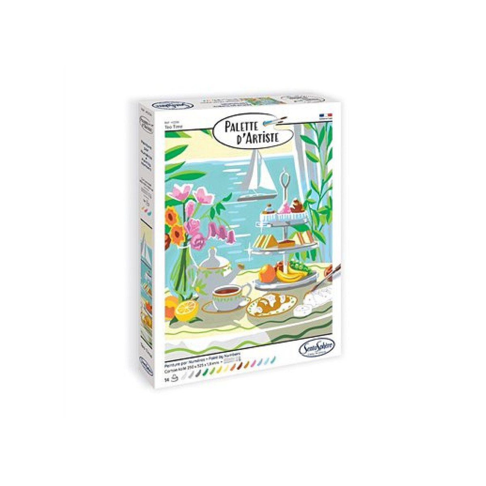 Sentosphere Palette d'artiste - tea time