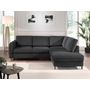 Voir la diapositive 5 : LISA DESIGN Brooke - canapé d'angle droit - convertible - 5 places - en velours