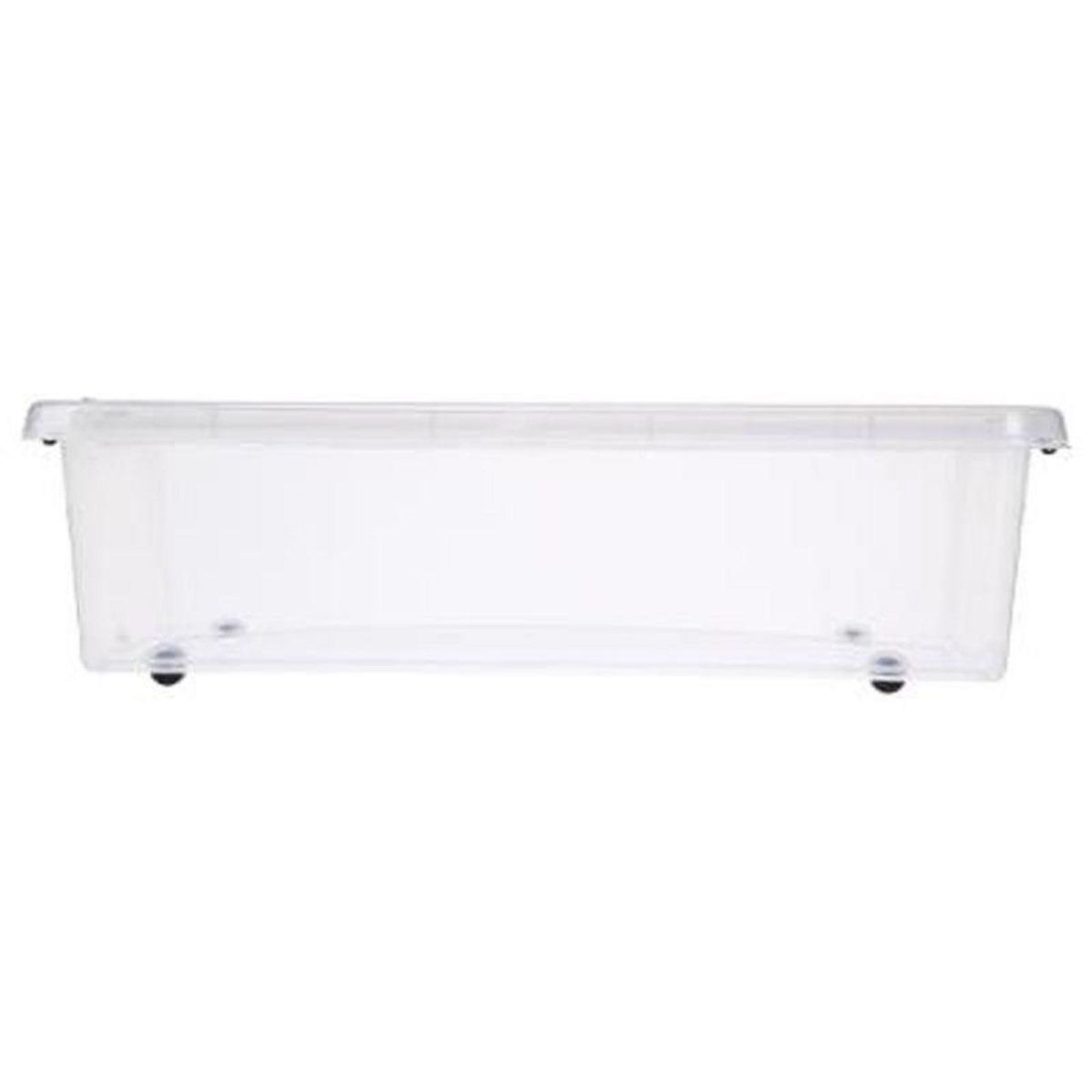  Boîte de Rangement  Clip  22L Transparent