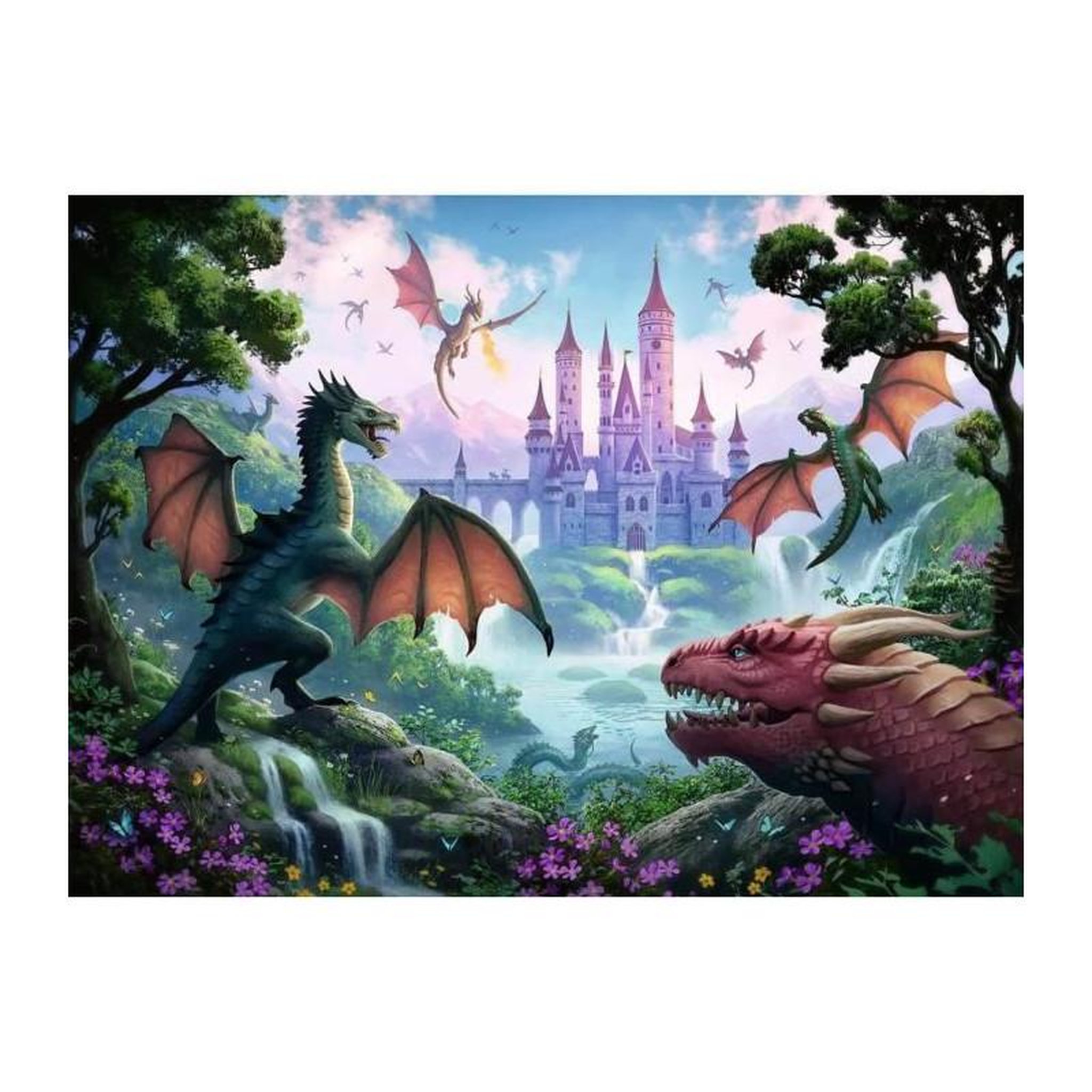 RAVENSBURGER Puzzle 300 pièces XXL Dragon – Adulte & Enfant – Haute qualité