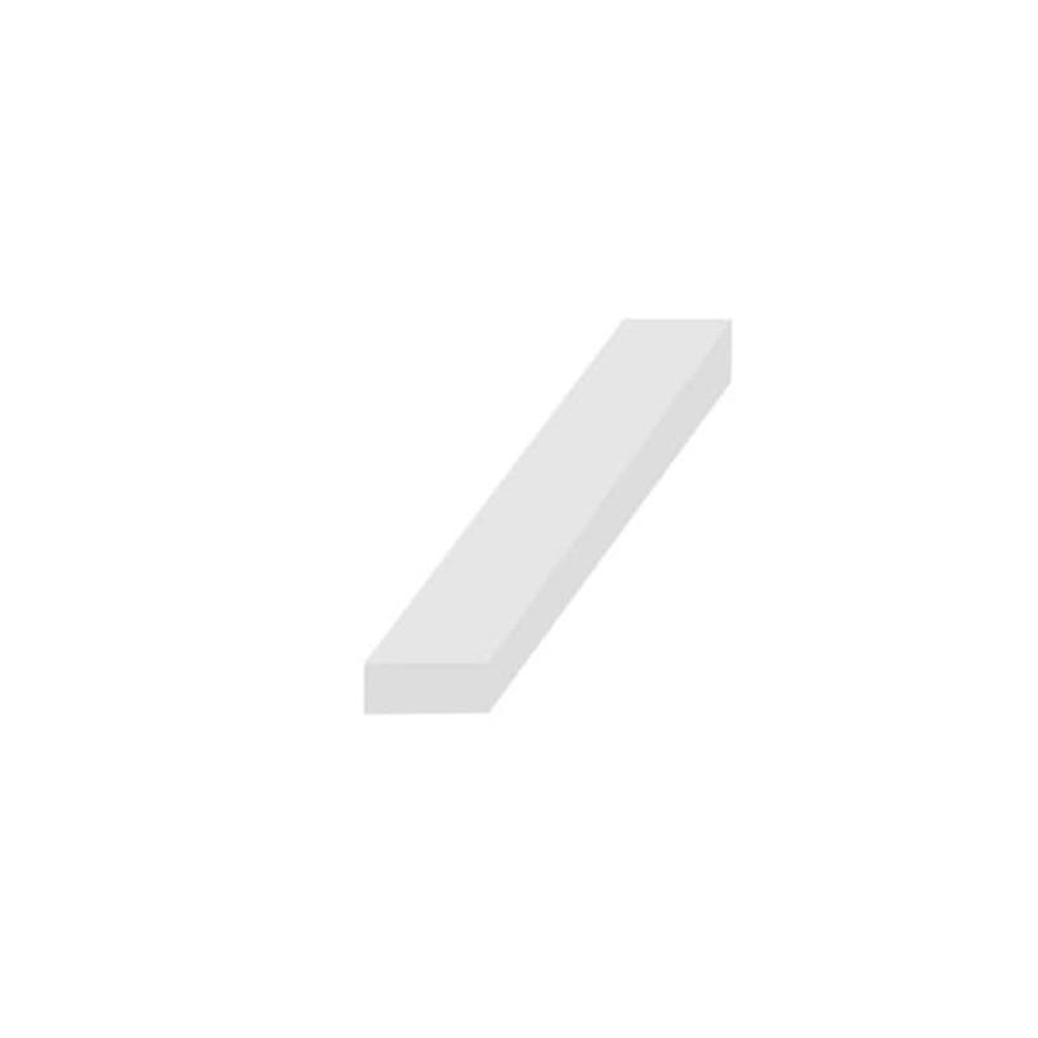 ESPACE-BRICOLAGE Bande caoutchouc spongieux silicone blanc 40x20mm longueur 1m