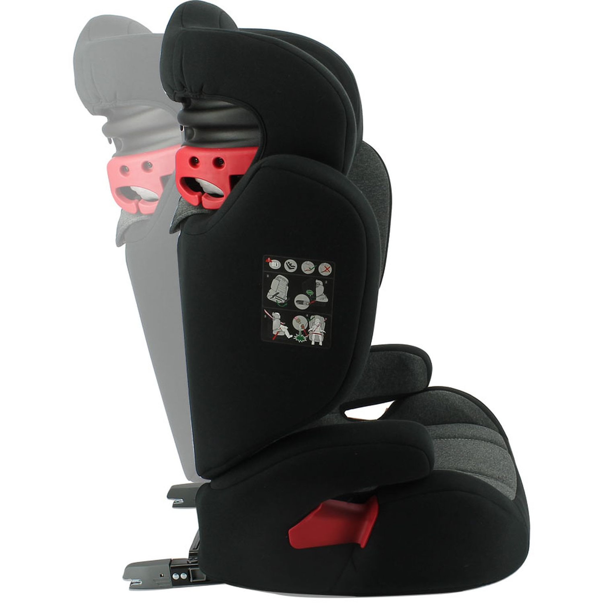 Voir la diapositive 4 : NANIA Siège auto isofix FLASH groupe 2/3 