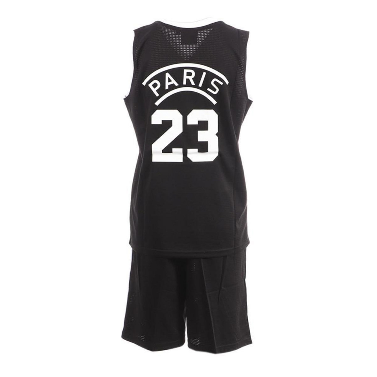 SPORTZONE Paris Ensemble de basket Noir/Blanc Enfant Sport Zone
