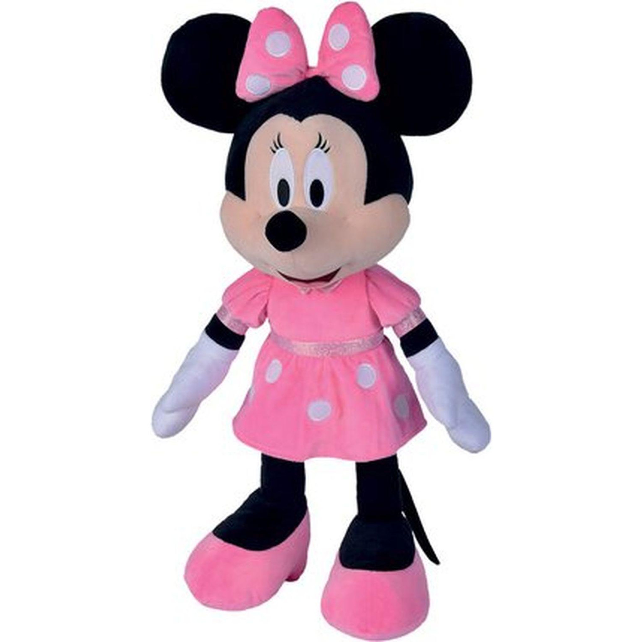 Voir la diapositive 2 : SIMBA Peluche Disney - Minnie Mouse Jupe rose 60 cm 
