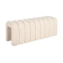 Voir la diapositive 1 : SWEEEK Banc, bout de lit contemporain en tissu