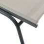 Voir la diapositive 4 : GARDENSTAR Bain de soleil XXL 4 positions acier STEEL
