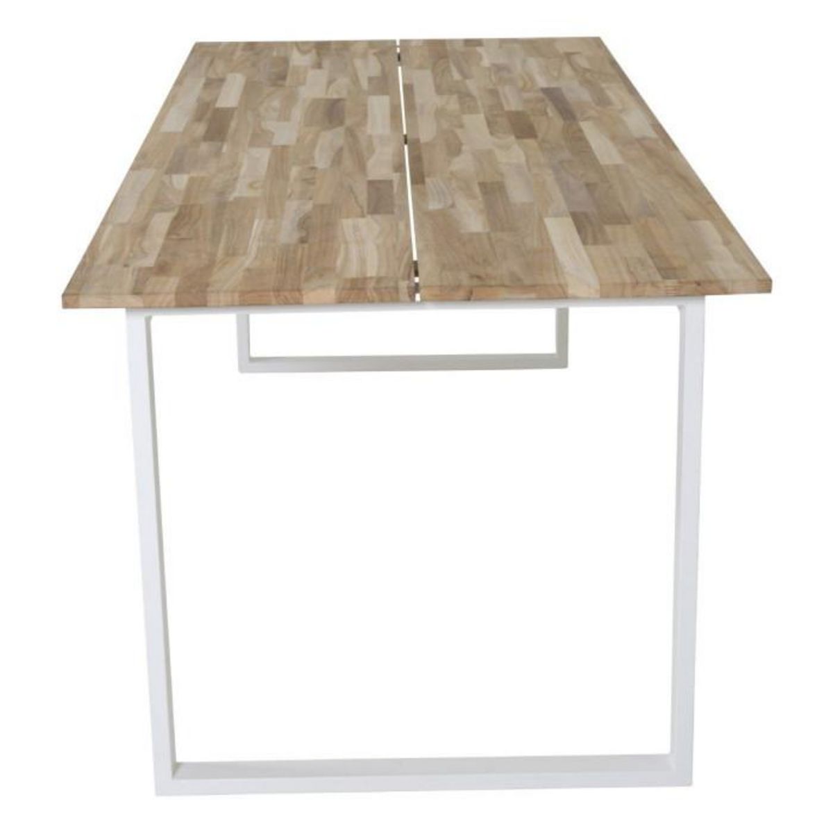 Paris Prix Table à Manger Design  Cirebon  200cm Naturel & Blanc