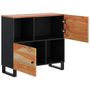 Voir la diapositive 5 : VIDAXL Buffet avec 2 portes 80x33x75 cm bois massif d'acacia