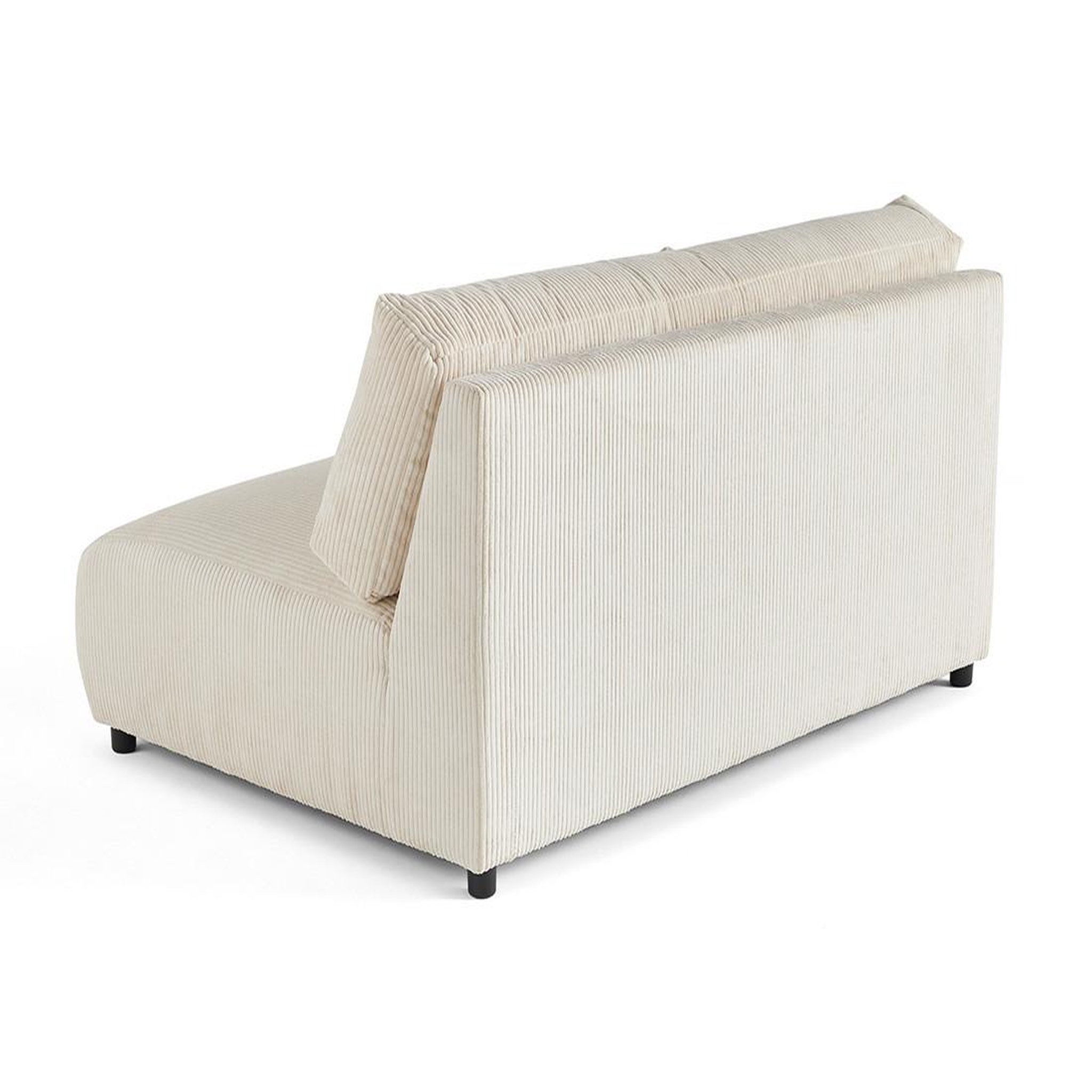 Voir la diapositive 4 : BEST MOBILIER Garance - module d'assise 3 places - en velours côtelé