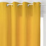ATMOSPHERA Rideau Lilou. Coloris disponibles : Jaune, Gris, Marron