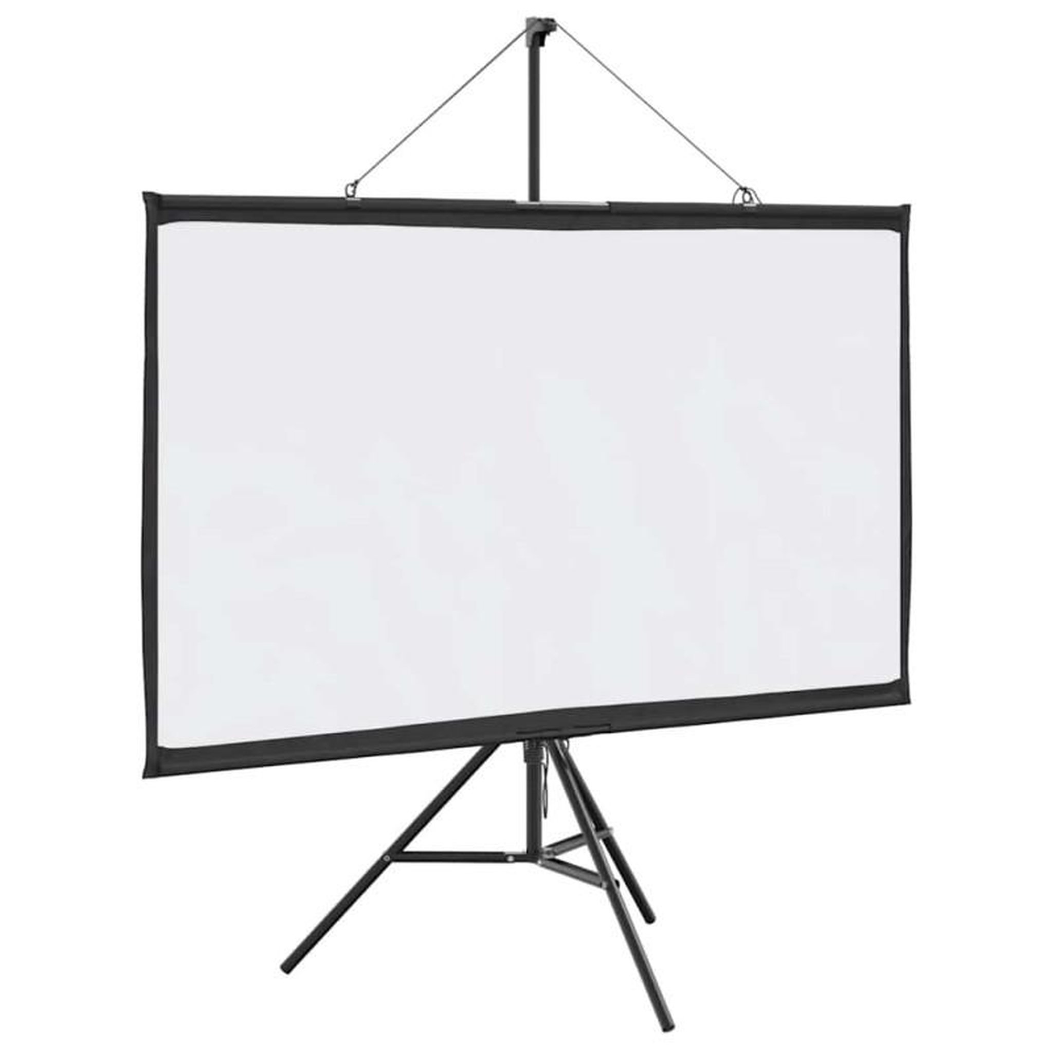 Voir la diapositive 1 : VIDAXL Écran de projection avec trépied 72 pouces 16 9
