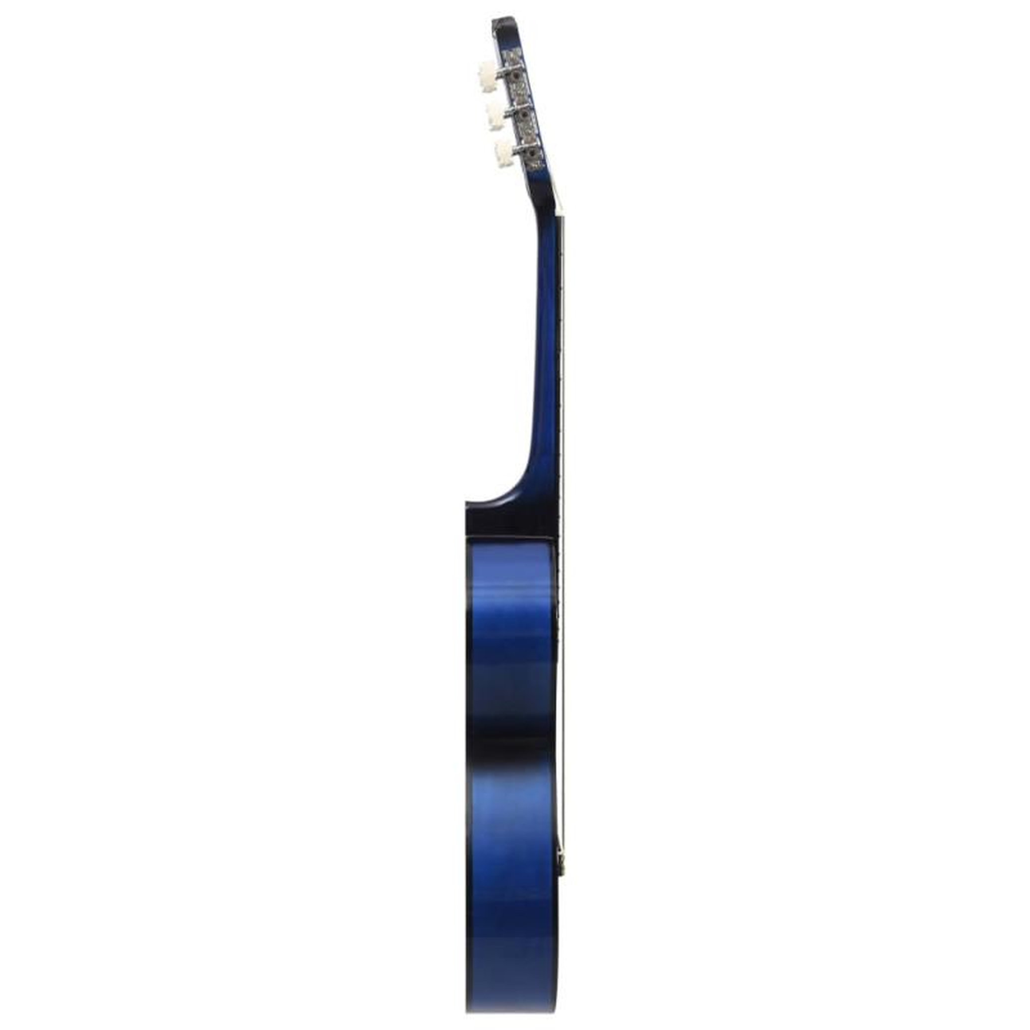 Voir la diapositive 3 : VIDAXL Guitare classique de débutants et enfants Bleu 3 4 36