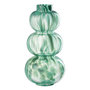 Voir la diapositive 1 : Paris Prix Vase Design en Verre  Barba  36cm Vert