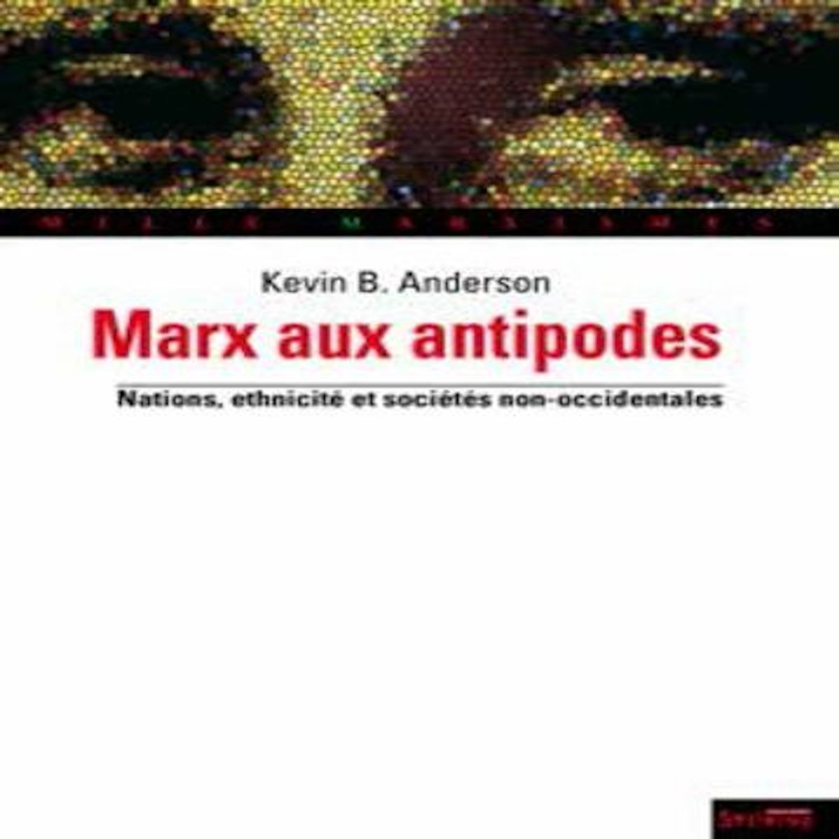 MARX AUX ANTIPODES. NATIONS, ETHNICITE ET SOCIETES NON OCCIDENTALES, Anderson Kevin-B