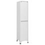 Voir la diapositive 4 : VIDAXL Armoire a casiers Blanc 38x40x180 cm Acier