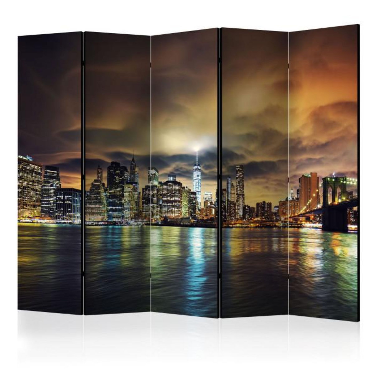 Paris Prix Paravent 5 Volets  New York Sky  172x225cm