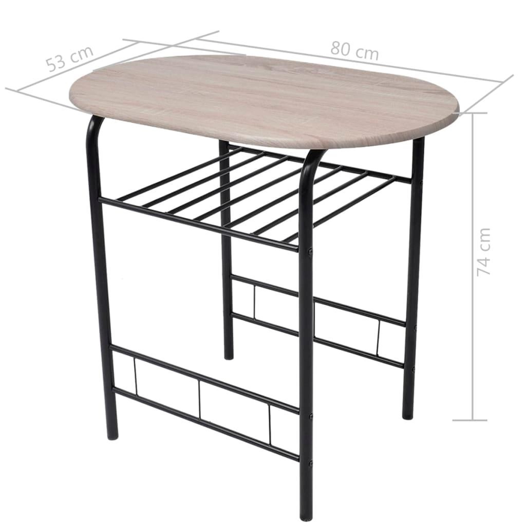Voir la diapositive 6 : VIDAXL Ensemble de meuble pour salle a manger MDF
