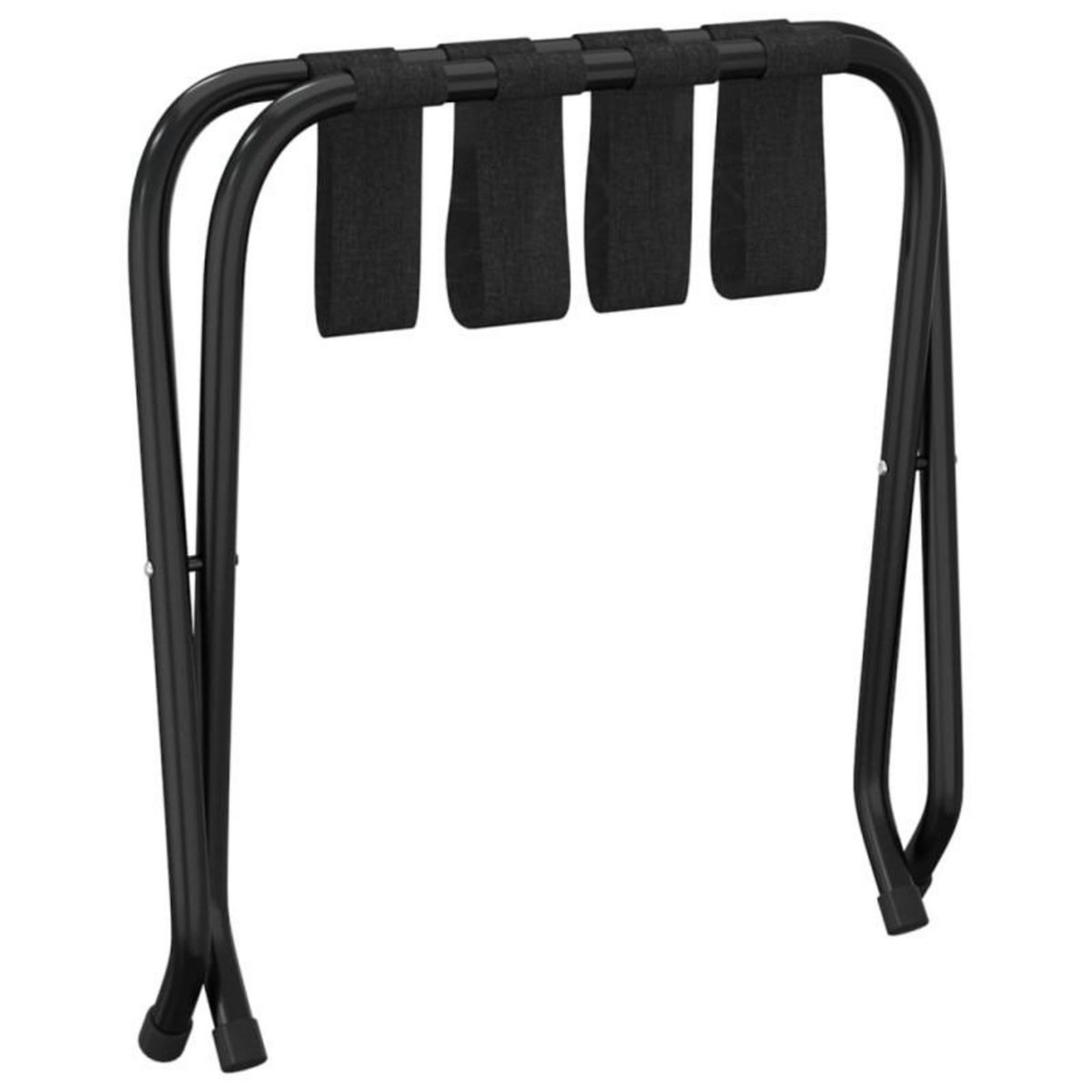 VIDAXL Porte bagages Noir 56x40x49 cm