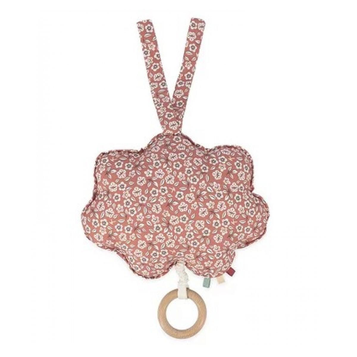 Kaloo petit lapin boite a musique en tissu