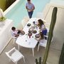 Voir la diapositive 2 : CONCEPT USINE Table extensible 4 à 8 places blanche 170x90x73 ATLANTICA
