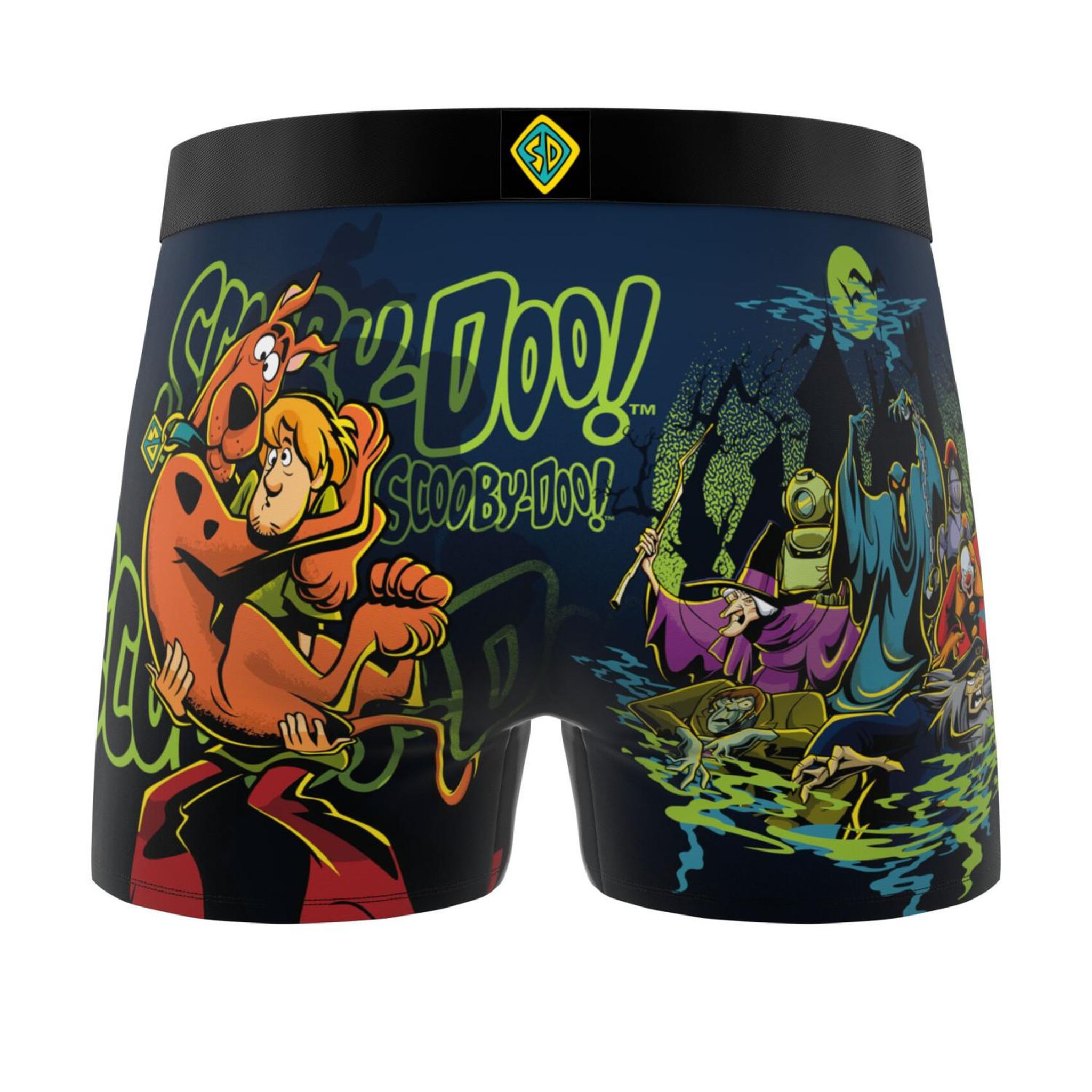 Voir la diapositive 6 : FREEGUN Lot de 3 boxers homme Scooby-Doo