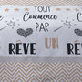 Voir la diapositive 3 : Dourev Housse de couette 240x220 Un rêve + 2 taies coton 52 fils