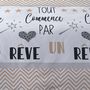 Voir la diapositive 3 : Dourev Housse de couette 240x220 Un rêve + 2 taies coton 52 fils