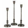 Voir la diapositive 1 : Paris Prix Lot de 3 Chandeliers Design  Becca  40cm Noir