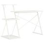 Voir la diapositive 4 : VIDAXL Bureau avec etagere Blanc 116x50x93 cm