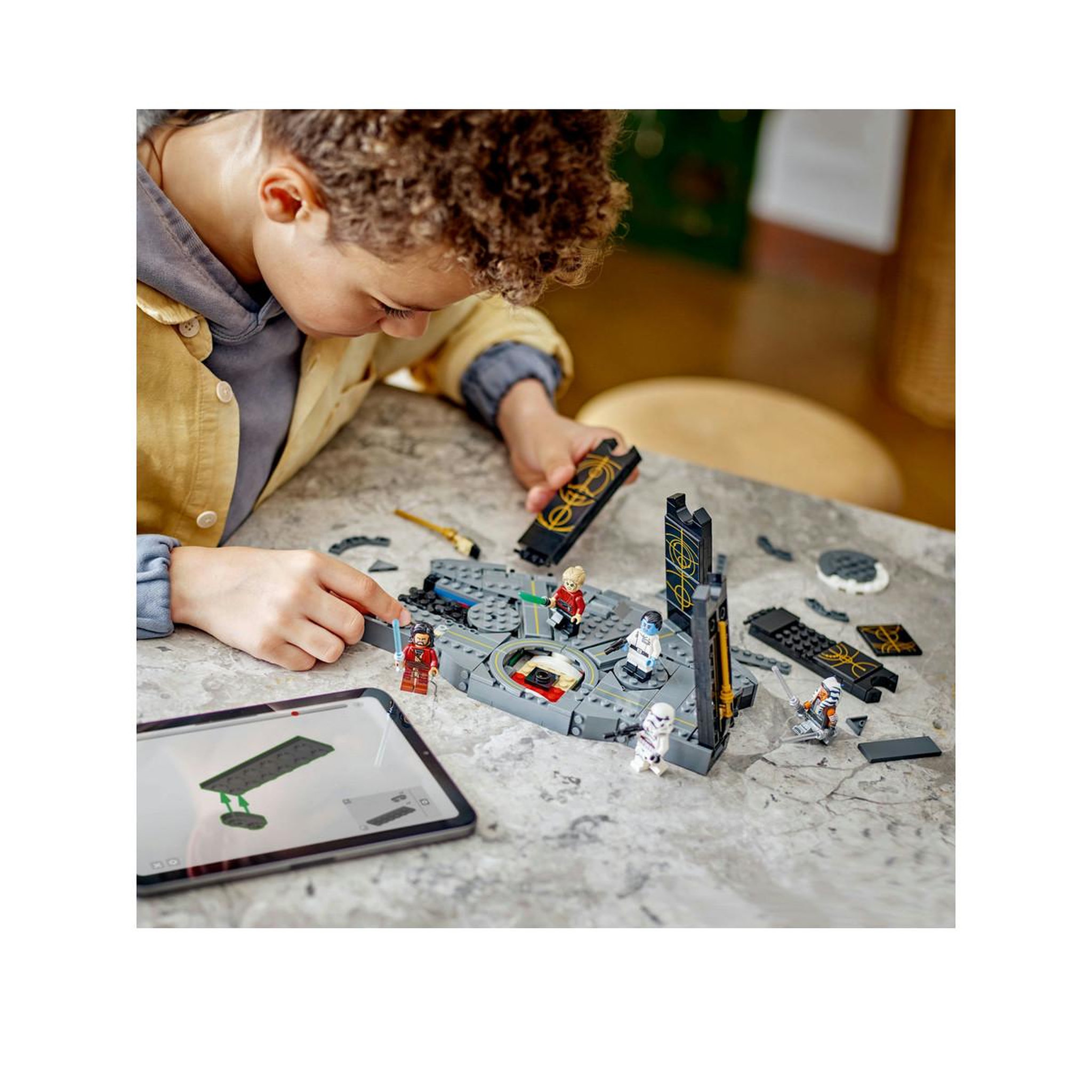 Voir la diapositive 6 : LEGO lego building blocks star wars ahsoka tano duel on peridea 75385