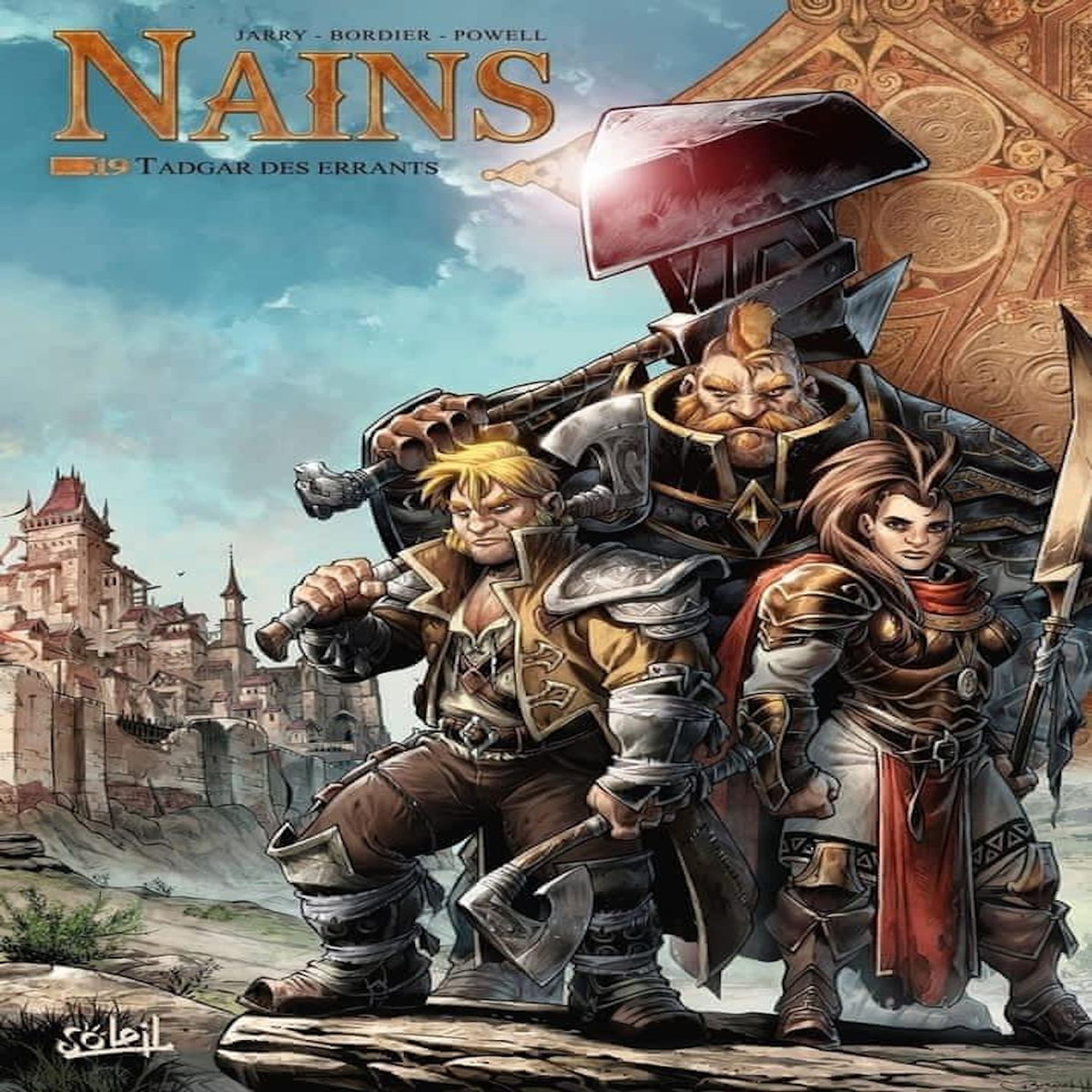 TERRES D'ARRAN : NAINS TOME 19 : TADGAR DES ERRANTS, Jarry Nicolas