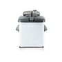 Voir la diapositive 3 : Domo Friteuse 4,5l 3200w blanc - do519fr