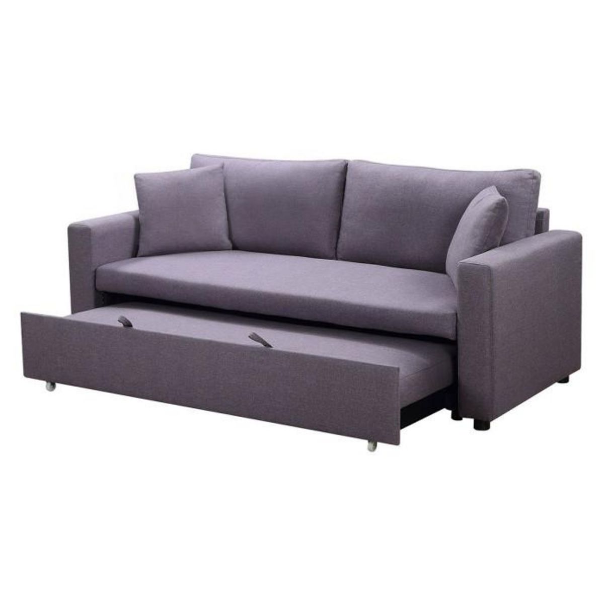 Paris Prix Canapé 3 Places Convertible  Zolan  194cm Gris