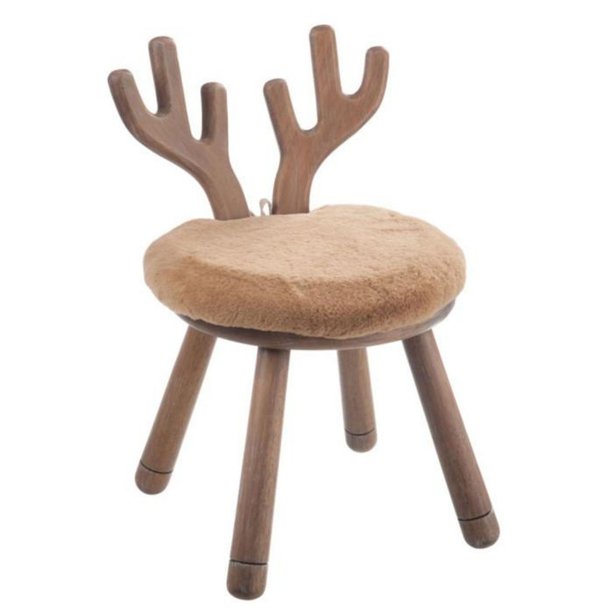 Paris Prix Chaise Enfant Design  Oreille Cerf  56cm Naturel