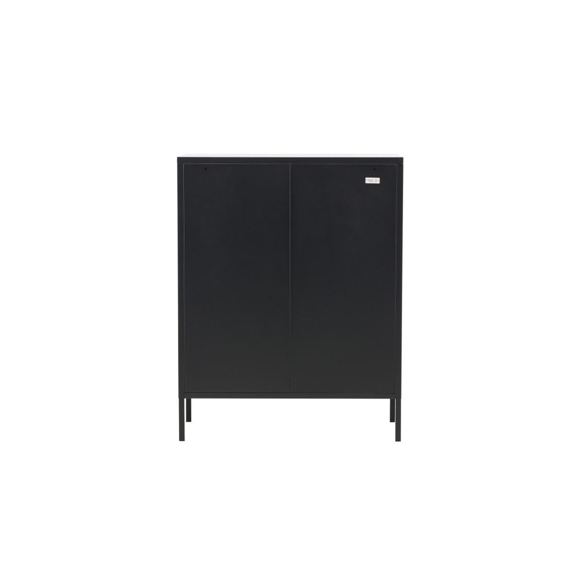 Voir la diapositive 4 : Paris Prix Buffet 2 portes en métal  misha  102cm noir