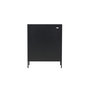 Voir la diapositive 4 : Paris Prix Buffet 2 Portes en Métal  Misha  102cm Noir
