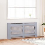 VIDAXL Cache-radiateur anthracite 172x19x81,5 cm MDF