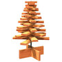 Voir la diapositive 2 : VIDAXL Arbre de Noël en bois pour decoration 60 cm bois de pin massif