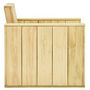 Voir la diapositive 4 : VIDAXL Chaises de jardin lot de 2 89x76x76 cm Bois de pin impregne