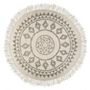 Voir la diapositive 2 : ATMOSPHERA Tapis déco rond motifs géométriques ETNIK diamètre 120cm