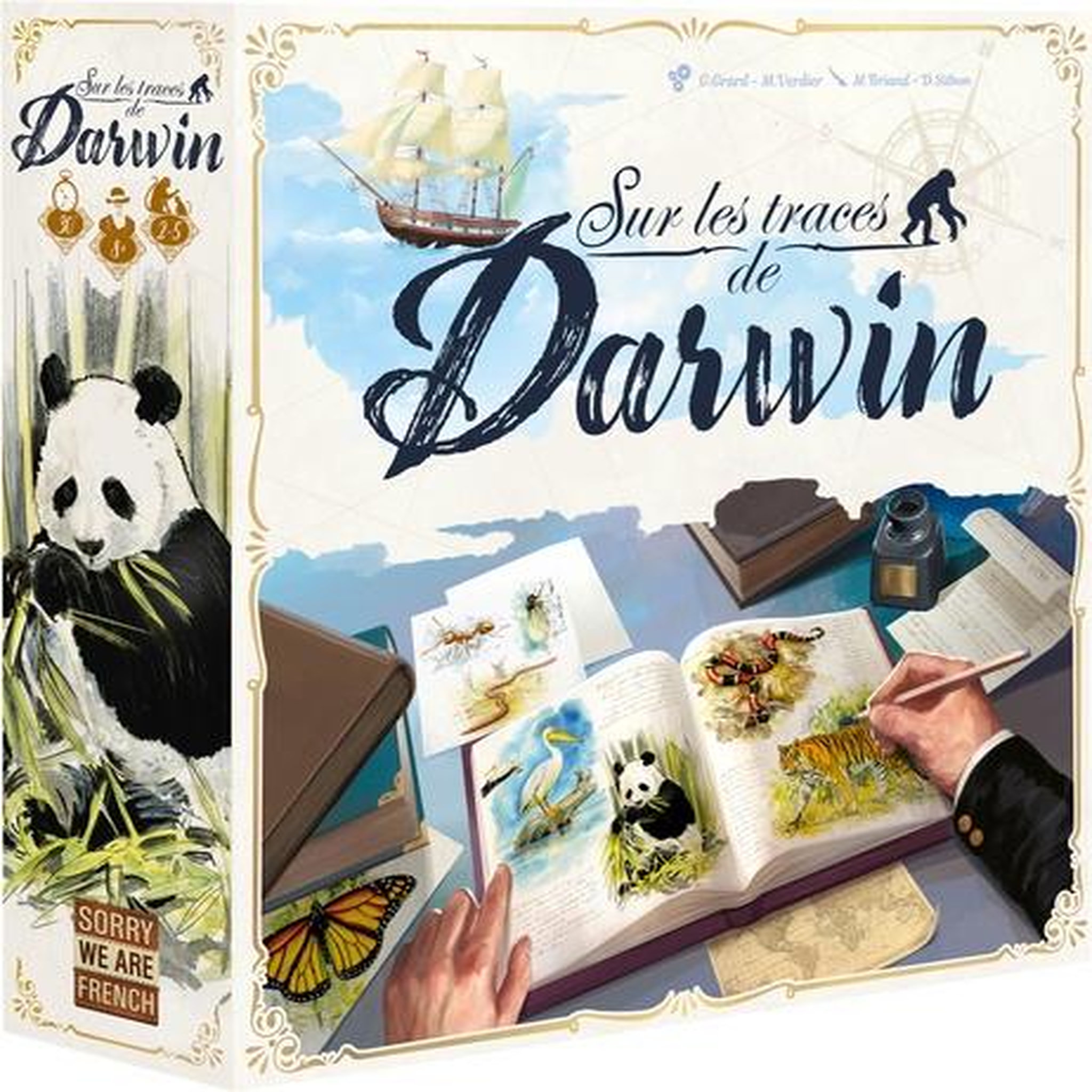 Gigamic SUR LES TRACES DE DARWIN, Grard Gregory