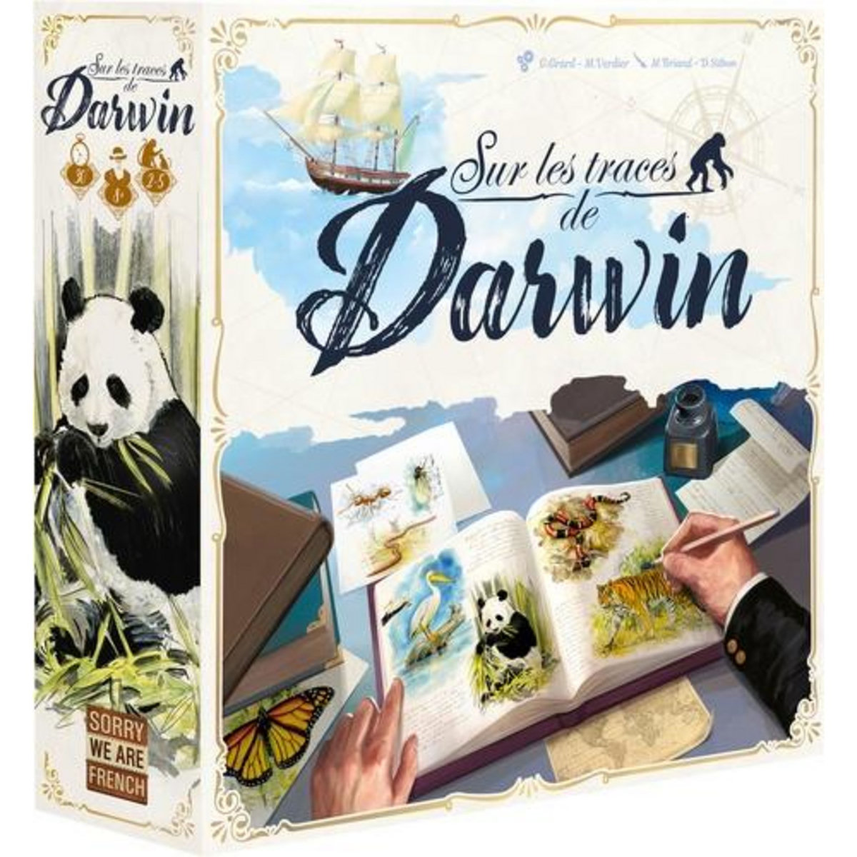 Gigamic SUR LES TRACES DE DARWIN, Grard Gregory