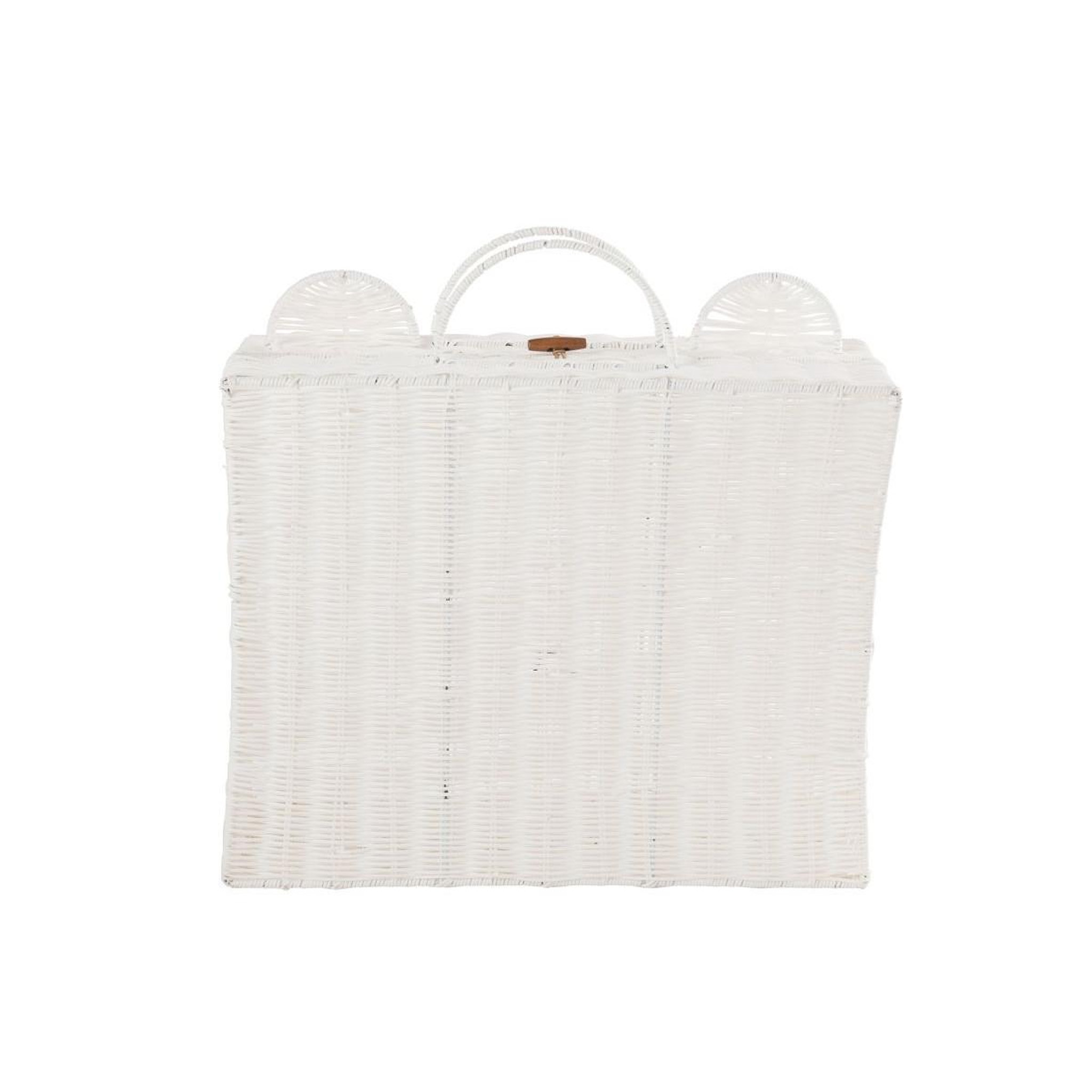 Voir la diapositive 5 : J-LINE Valise déco enfant ours  napoleon  50cm blanc