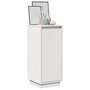 Voir la diapositive 4 : VIDAXL Buffets 2 pcs Blanc 31,5x34x75 cm Bois massif de pin