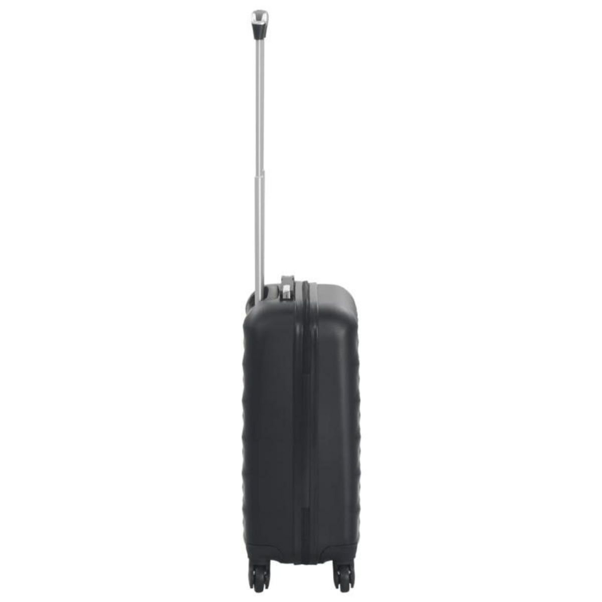 VIDAXL Valise rigide Noir ABS