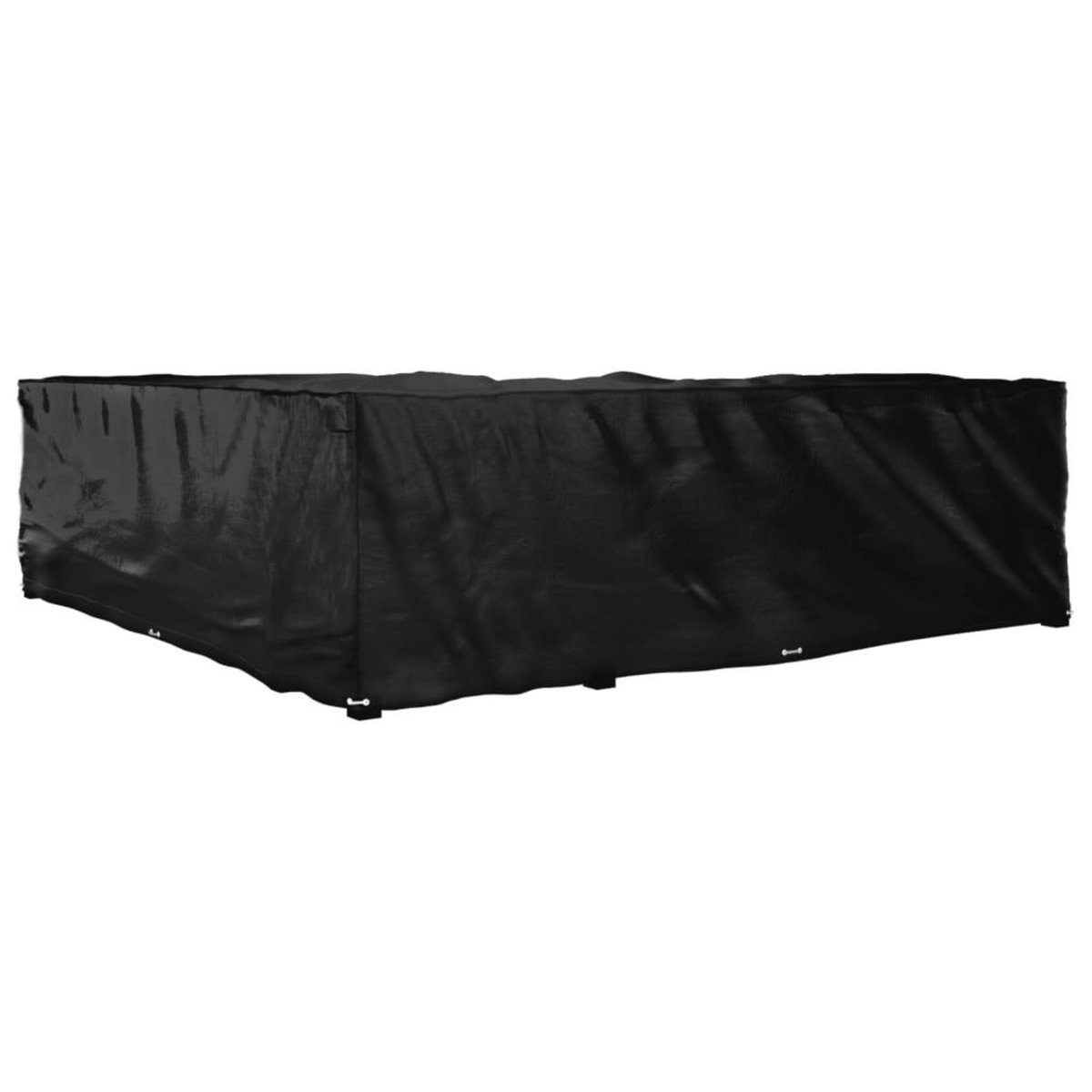 VIDAXL Housse de salon de jardin en forme de L 20 œillets 300x300x90cm